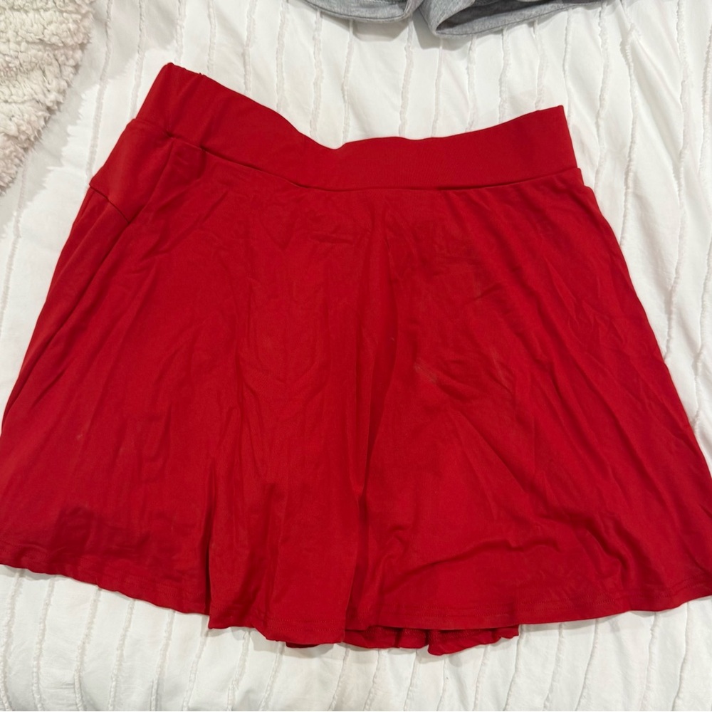 Women's Red skirt